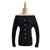 Women Sweater Knitwear Autumn Winter Coat Cashmere-like Sweater