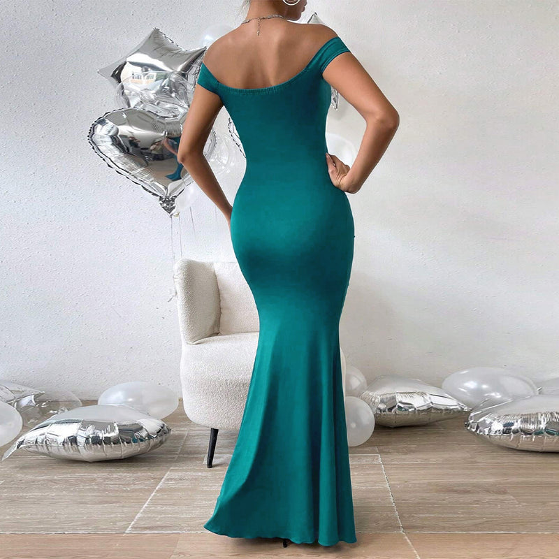 Women Dress Sexy Slit Sheath Dress