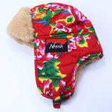 Stussy Hat Lei Feng Hat Winter Warm Fleece Thickened Ethnic Style