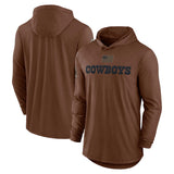 NFL T-Shirts Autumn Long Sleeve T-Shirt Men's NFL Outdoor Leisure Sports Loose