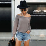 Women Knitted Sweater Autumn and Winter Leisure Long Sleeve Sweater
