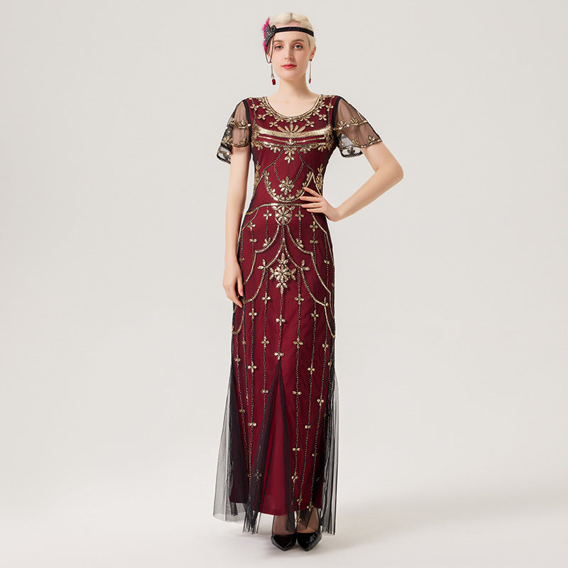 Flappers 1920S Dress Vintage Sequins Dress