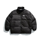 Unisex Winter Cotton Coat Three-Dimensional Pocket Hooded down Jacket