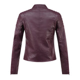 Women Leather Jacket Pu Women's Leather Top Women's Leather Jacket