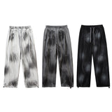 Women Sweatpants Loose Straight Sweatpants Vintage Sports Trousers Men