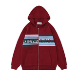 Unisex Jacket Autumn Jacquard Cardigan Zipper Sweater