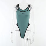 Women Jumpsuit Sexy Sling Tight Jumpsuit