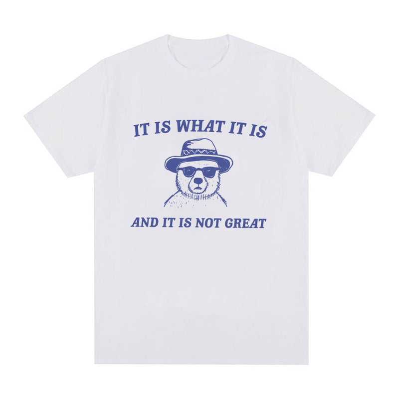 It Is What It Is and It Is Not Great T Shirts Funny Meme