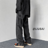 Men Jeans Hip Hop Hiphop Fall Winter Overalls