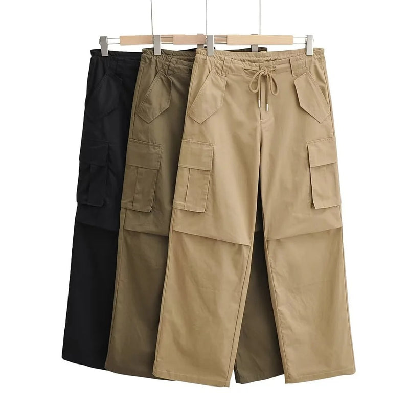 Women Sweatpants Loose Cargo Pants Loose Casual Pants