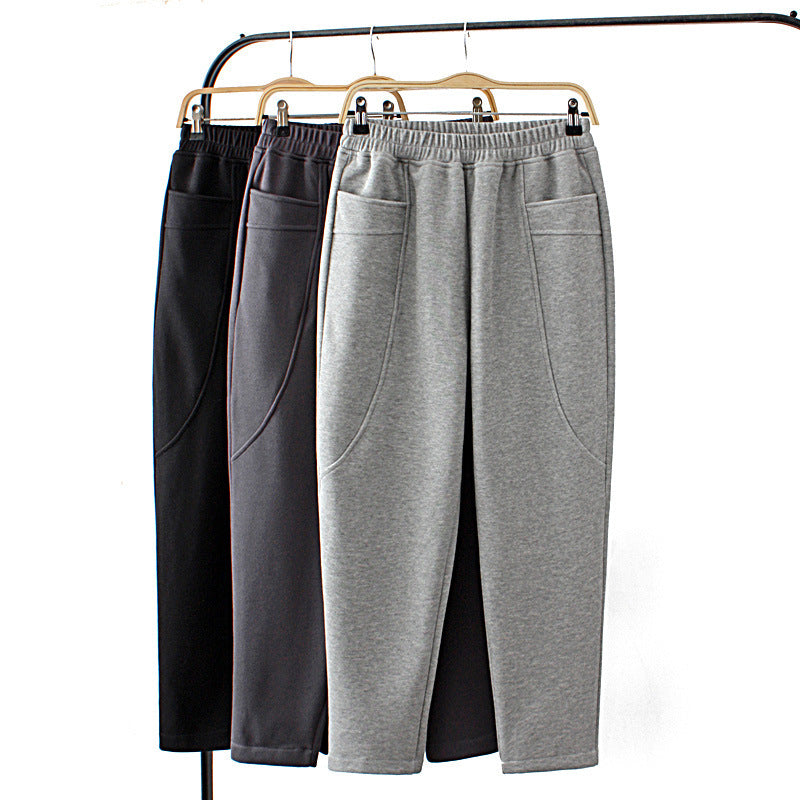Women Sweatpants Autumn and Winter Loose Casual Pants