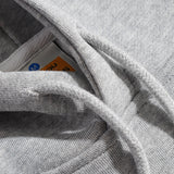 Unisex Winter Cotton Coat Letter Embroidered Top Retro Pullover Sweatshirt