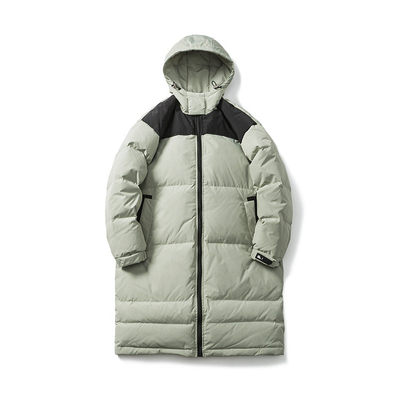 Unisex Winter Cotton Coat Hooded down Jacket Warm down Jacket