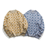 Unisex Sweater Winter Three-Dimensional Pattern Sweater