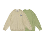 Unisex Hoodie Autumn Foaming Patchwork Sweater