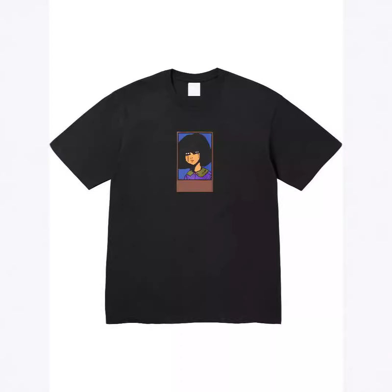 Men T-shirts Sad Tears Anime Cartoon Characters Printed Tee