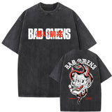 Washed Vintage Bad Omens Band Tshirt