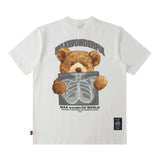 Men T Shirt Hiphop Short Sleeve T-shirt Oversize Hip Hop Half Sleeve Tee