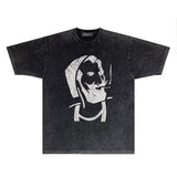 Amiri T-Shirt Vintage Distressed Short-Sleeved T-shirt