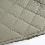 Unisex Winter Cotton Coat Stand-up Collar Cotton-Padded Clothes Vintage Zipper Pocket Warm-Keeping Cotton Clothing