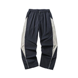 Men Pants Autumn Straight Casual Pants Retro Functional Curved Trousers