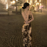 Women Dresses Summer Sexy Slim Hip Long Dress Casual Suspender Skirt