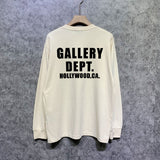 Gallery Dept Long Sleeved Shirt Fashion Brand Long Sleeve Long-Sleeved T-shirt Blouse