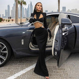 Women Dresses Bandage Dress Party Dress Skirt (Ont0408)