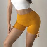 Women Yoga Sports Shorts Fitness Pants Tight Sexy Sports Running Yoga Pants