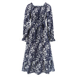 Women Date Dress Sexy Backless Snowflake Dress