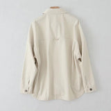 Women Jacket Spring Leisure Washed-out Denim Jacket Coat