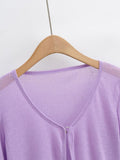 Women Sweater Knitwear Summer Fork Sun Protection Knit Cardigan V-neck Top