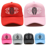 Chrome Heart Hat Truck Cap Casual Printed Cap Baseball Cap Mesh Cap Tide