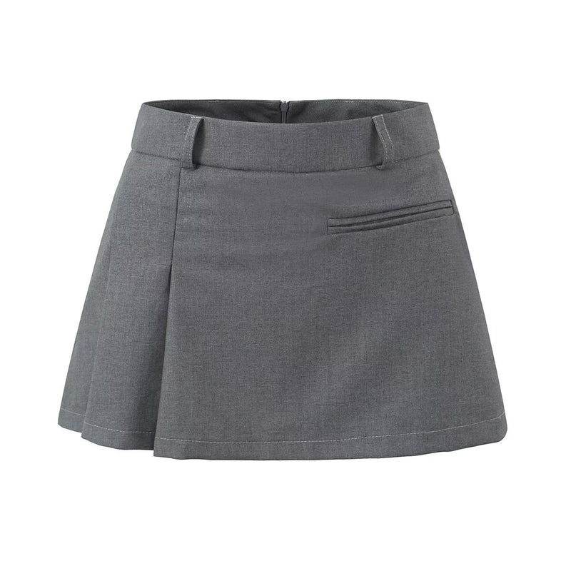 Women Skirt Summer Pleated Skirt