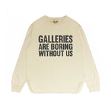 Gallery Dept Long Sleeved Shirt Fashion Brand Long Sleeve Long-Sleeved T-shirt Blouse