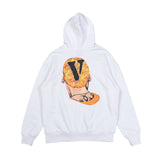 Vlone Hoodie Autumn/Winter Portrait Pattern Hooded Sweater