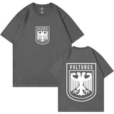 Rapper Kanye West Vultures Logo T Shirt Men's Women Hip Hop