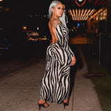Women Dresses Summer Sexy Backless Slim Fit Long Sleeve Dress