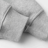 Unisex Winter Cotton Coat Winter Back Printed Hoodie Retro Loose Long Sleeve Top