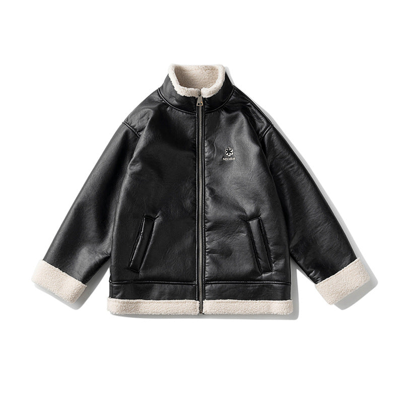 Unisex Winter Cotton Coat Stand-up Collar Cotton-Padded Clothes Vintage Loose Embroidered Cotton Jacket
