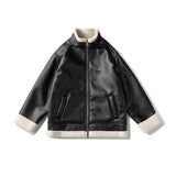 Unisex Winter Cotton Coat Stand-up Collar Cotton-Padded Clothes Vintage Loose Embroidered Cotton Jacket