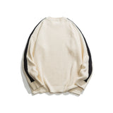 Unisex Sweater Winter Striped Minimalist