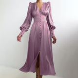 Women Dress Autumn and Winter Dress Long Skirt