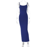 Women Dresses Summer Sexy Backless Spaghetti Straps Dress