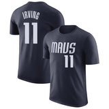 NBA T-Shirts NBA Jersey T-Shirt Mavericks Doncic Irving Basketball Shirt Short Sleeve