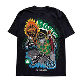 NBA T-Shirts Warren Lotas NBA Street Trend T-Shirt Sports Short Sleeve Top