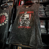 Pearl Jam T Shirts Doors Ramones Rock Washed Vintage Tank Top Cotton Sleeveless T-Shirt(Part2)