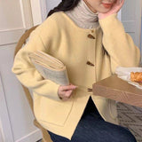 Women Knitwear Spring and Autumn Sweater Coat Loose Knitted Cardigan