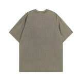 Men T Shirt Graffiti Loose Short Sleeve T-shirt