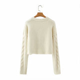 Women Sweater Knitwear Fall Winter Coat Knitted Cardigan